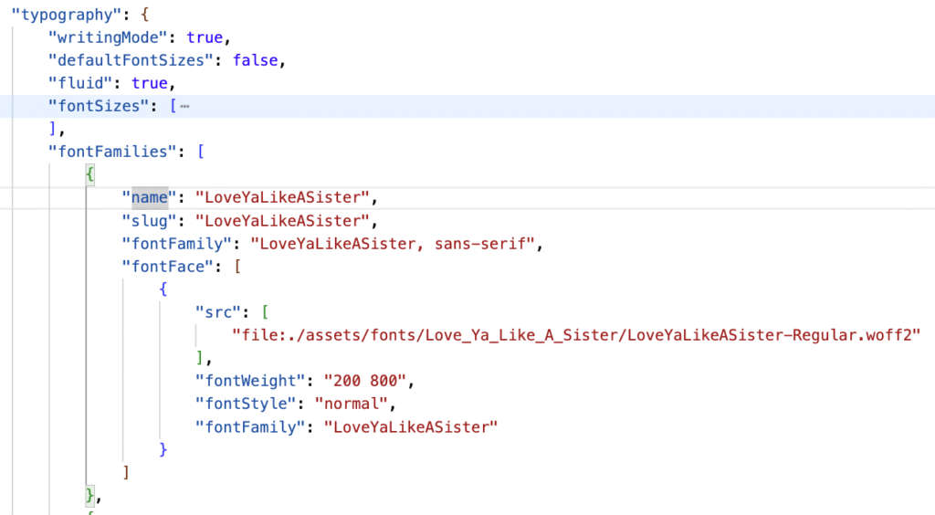 Fonten er installeret men vises ikke