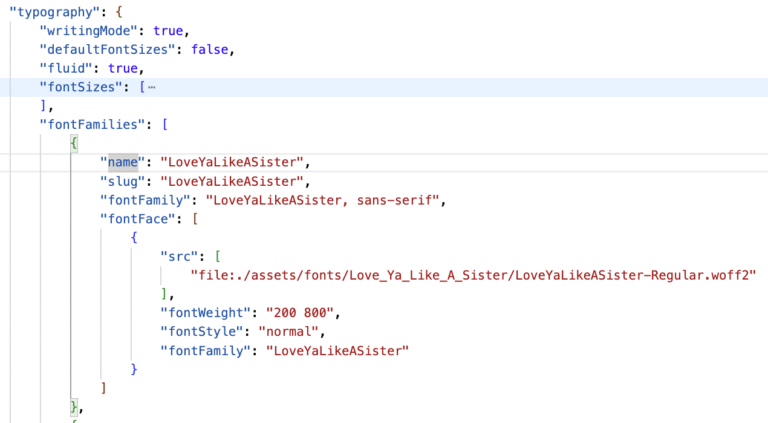 Fonten er installeret men vises ikke