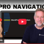 Jamie WP: the most beautiful navigation I've ever seen.