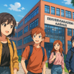 CoPilot: studerende på gåtur på Erhvervsakademi Aarhus.