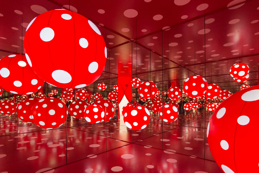 Work of Yayoi Kusama, Dots Obsession, 2013-2016